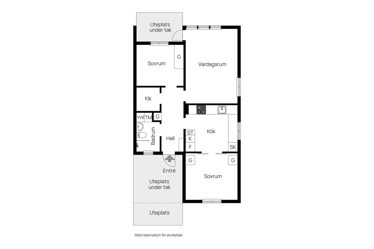 Floor plan for Söderväg 13