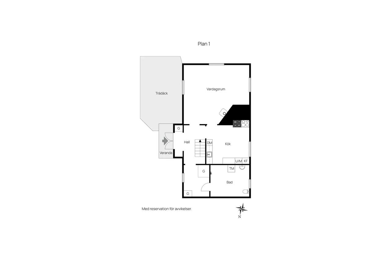 Floor plan for Smedshagen 924