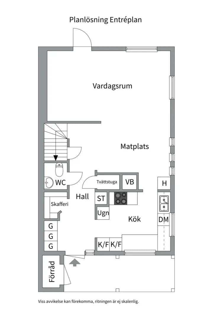 Floor plan for Fisknätsgatan 24