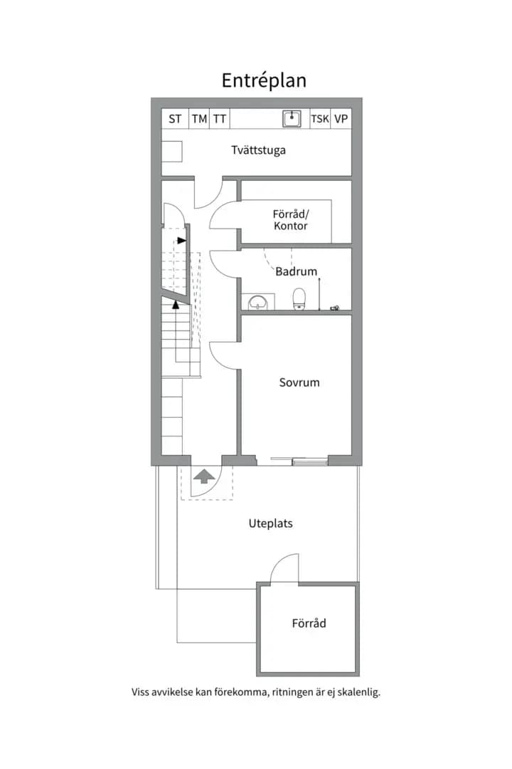 Planritning för Skurusundsvägen 95C