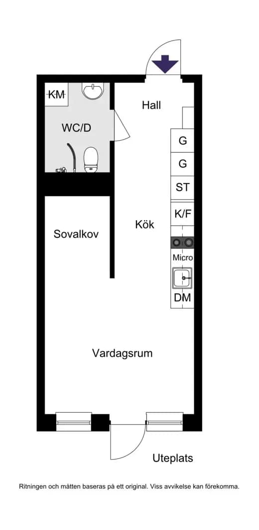 Planritning för Radiusbacken 49