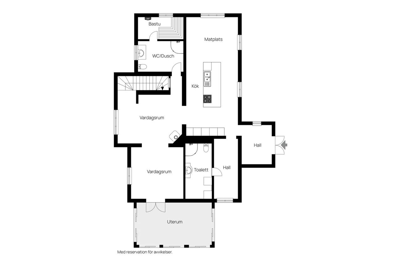 Floor plan for Hovsta Banväg 36