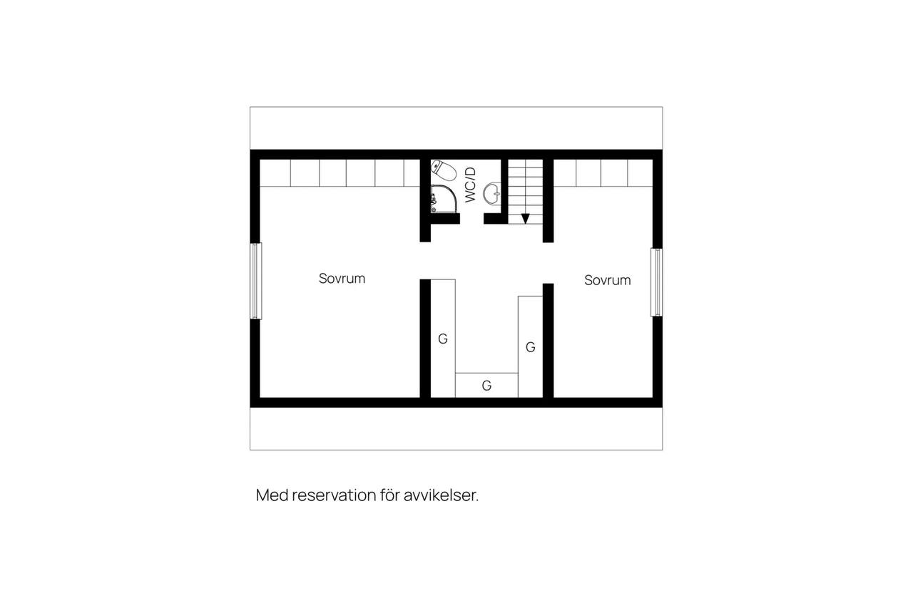 Floor plan for Skogsvägen 19