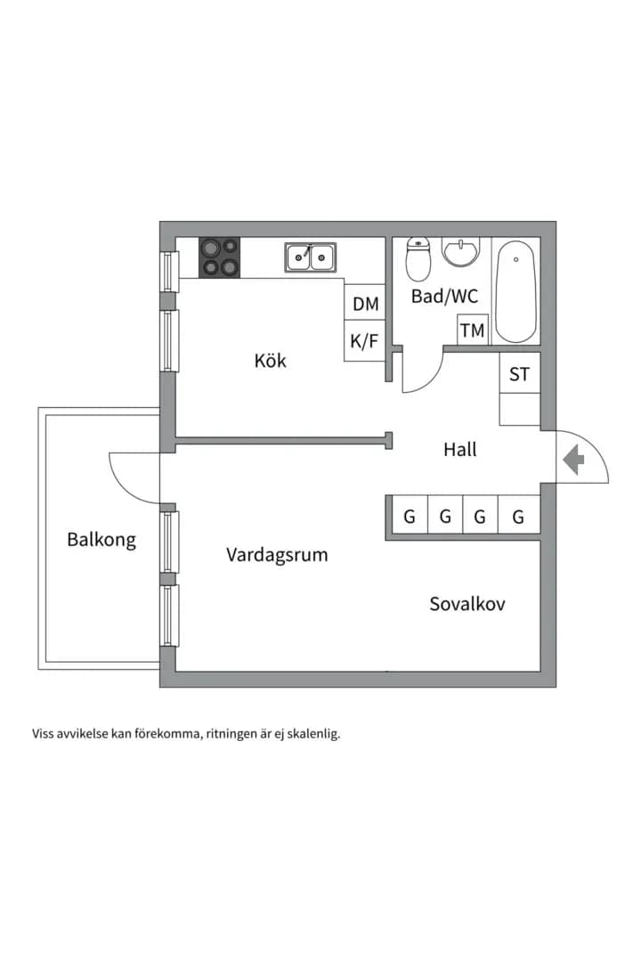 Planritning för Ornövägen 30
