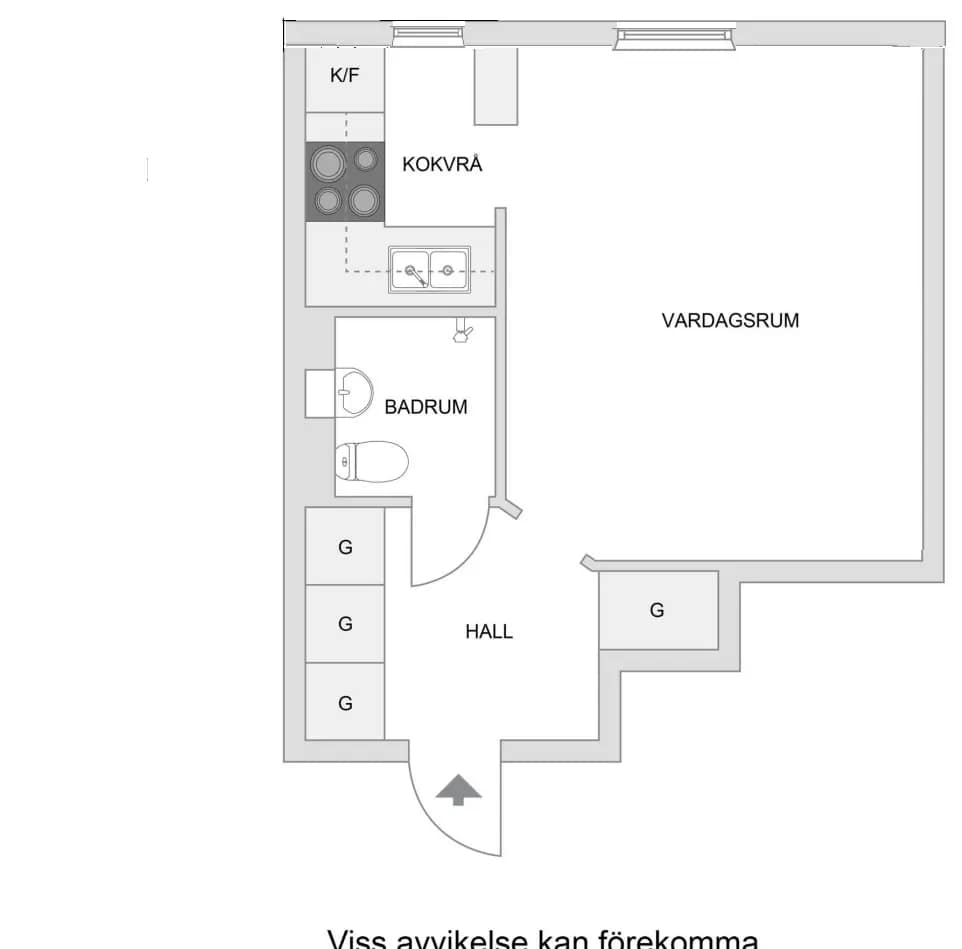 Planritning för Råsundavägen 134