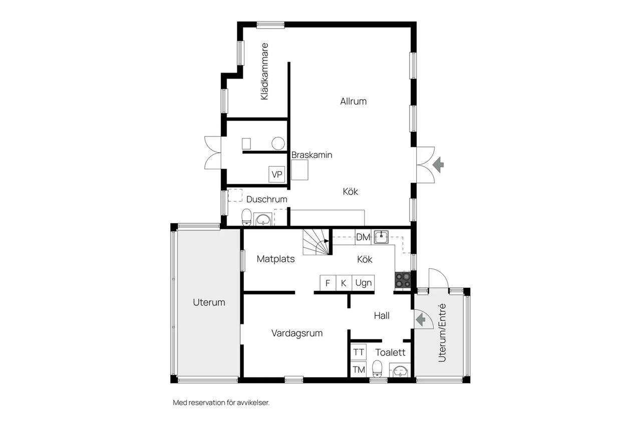 Floor plan for Martebo Stora Myre 107
