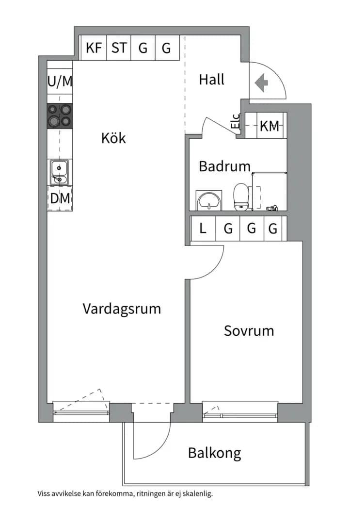 Planritning för Telegrafvägen 30