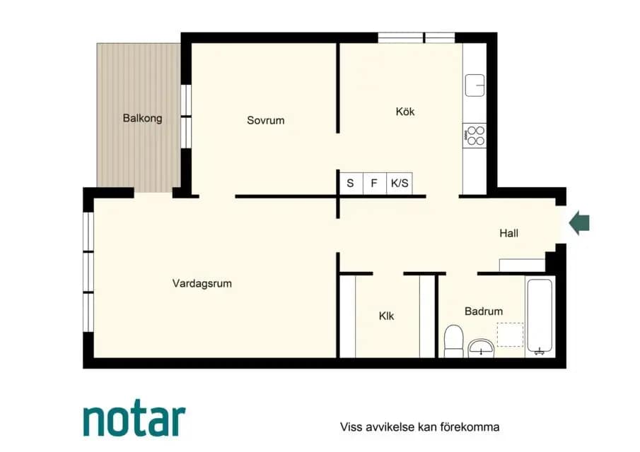Floor plan for Solberga hagväg 13