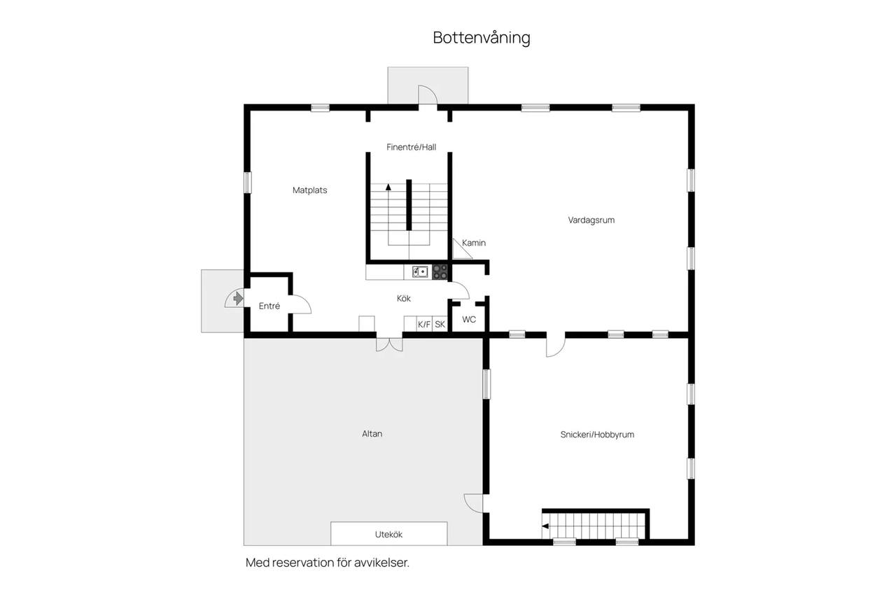 Floor plan for Stenkumla Gardrungs 801 och 803