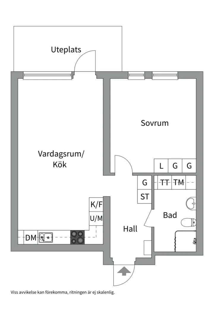 Floor plan for Ursula Printz gata 6