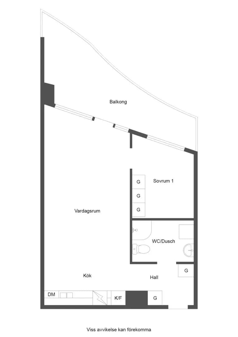 Floor plan for Funäsgatan 6