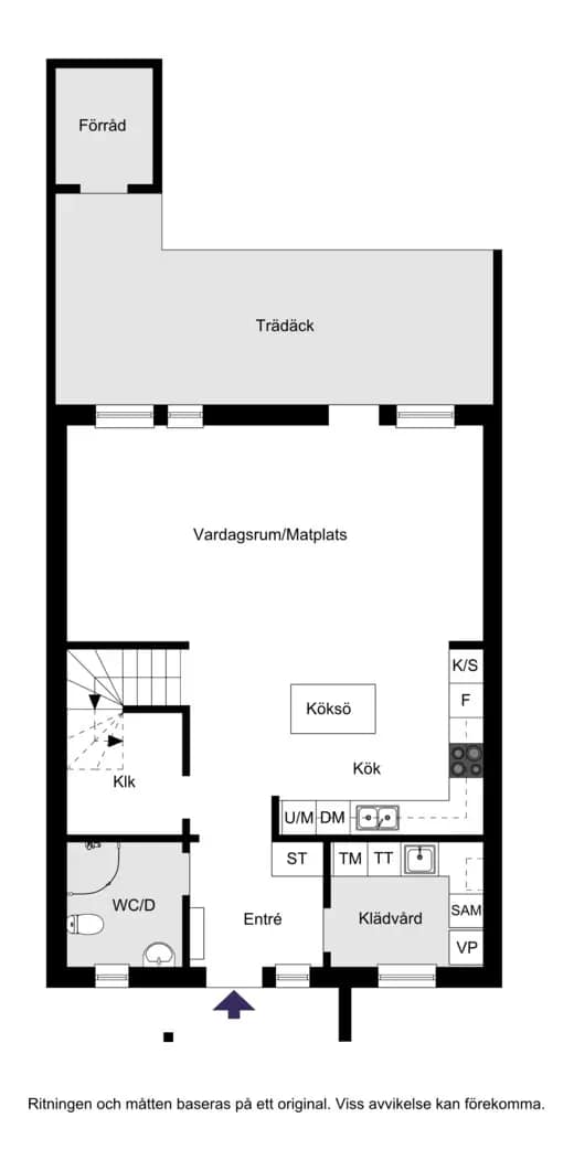 Planritning för Byalagsgatan 41B