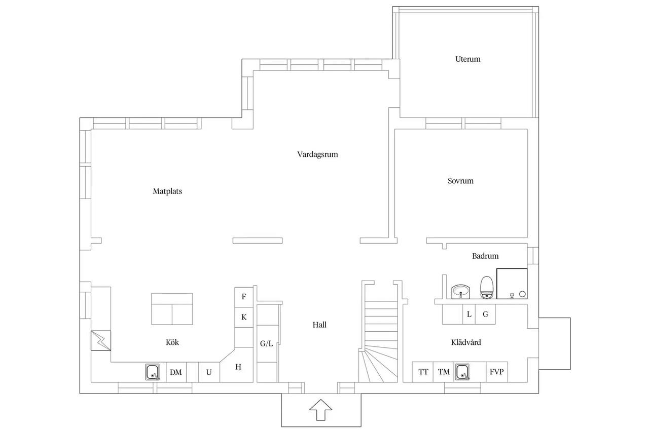 Floor plan for Granliden 2