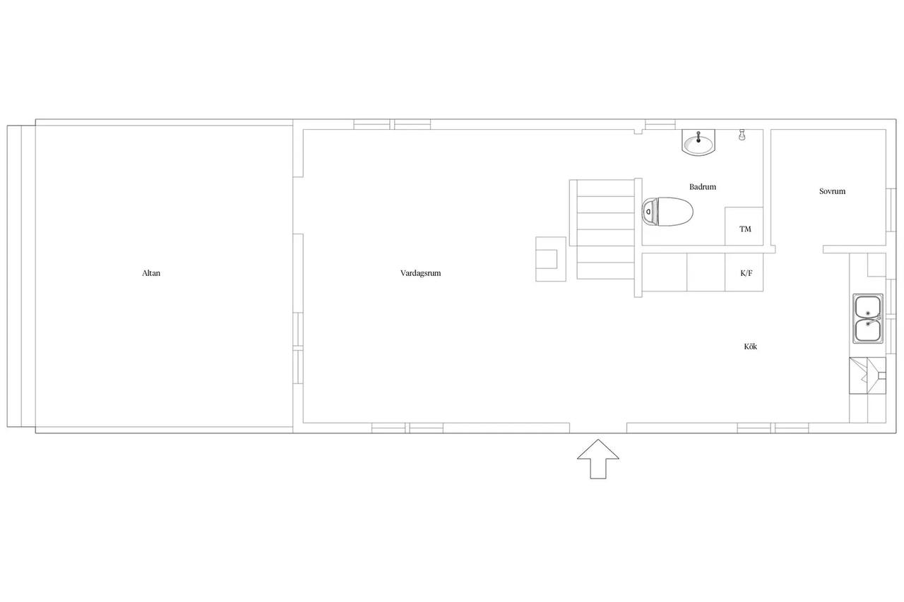 Floor plan for Rute Valleviksvägen 106