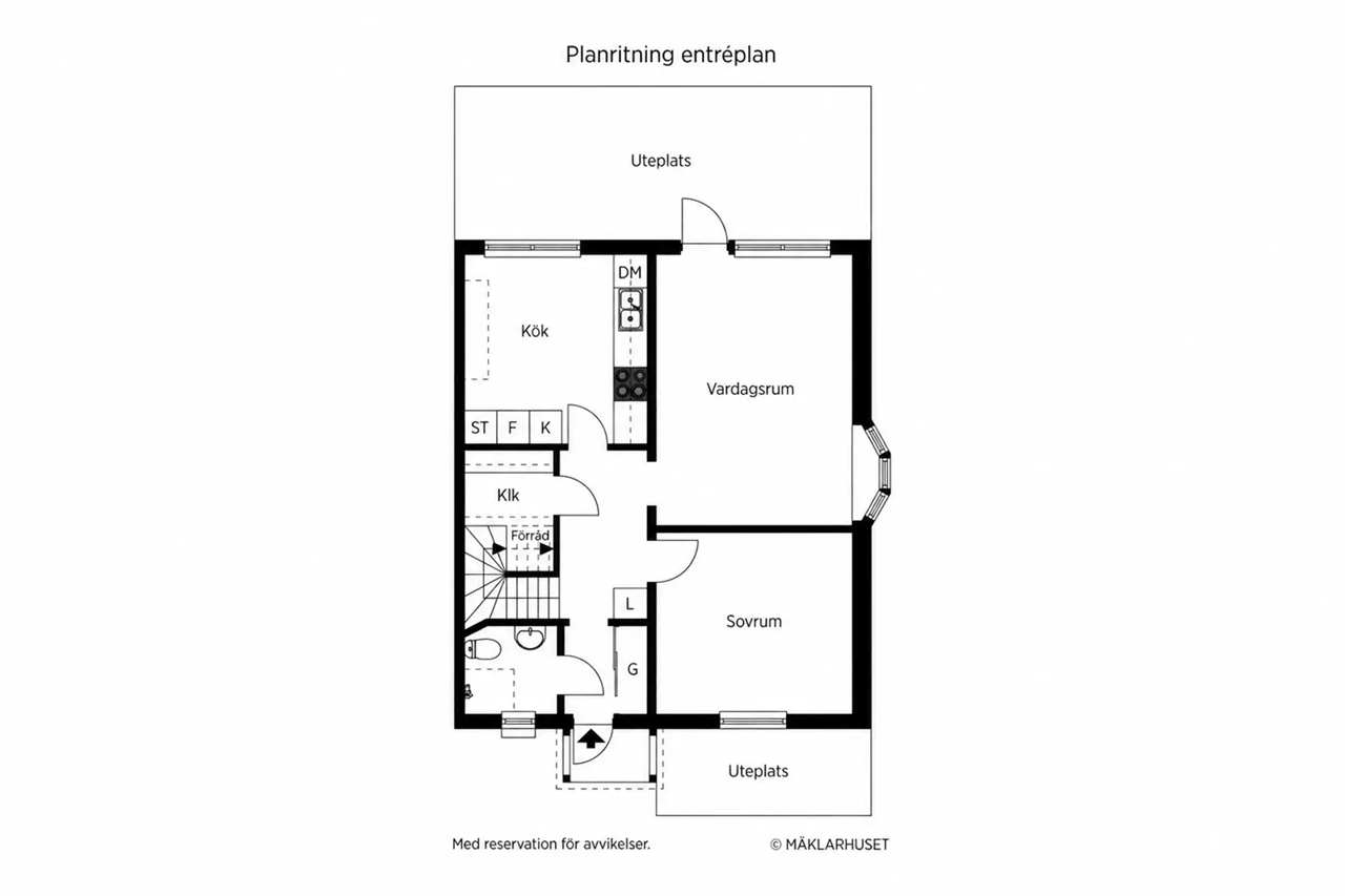 Floor plan for Bergslagsresan 57