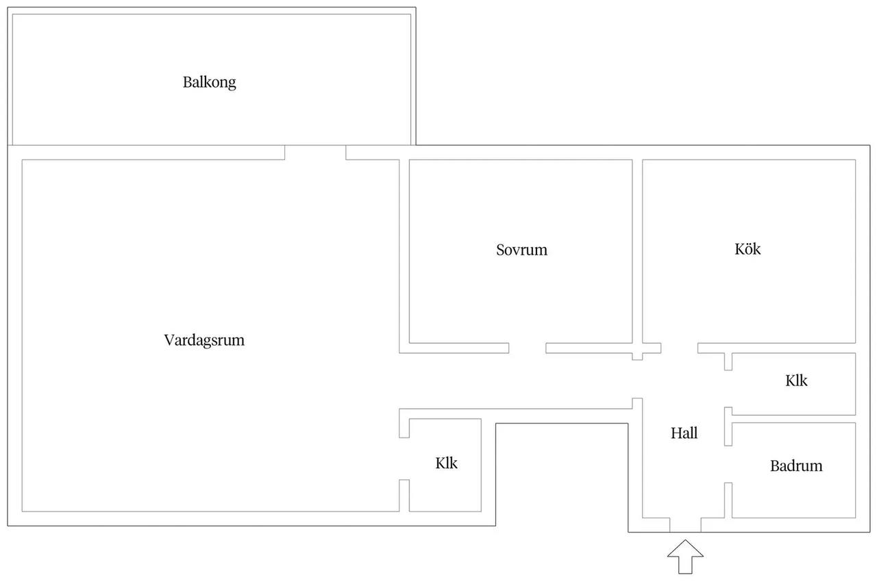 Planritning för Vintervädersgatan 7