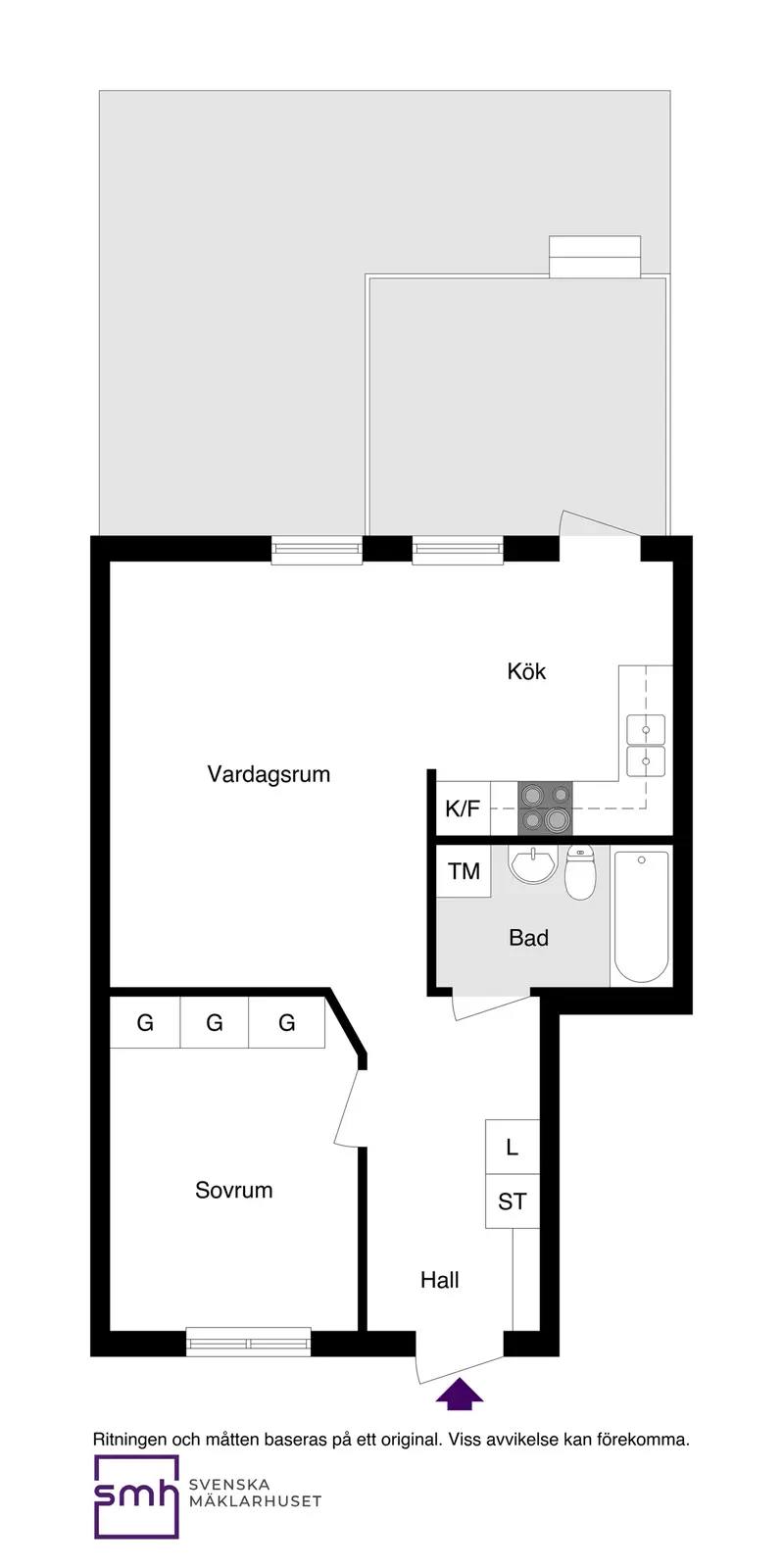 Planritning för Getfotsvägen 3
