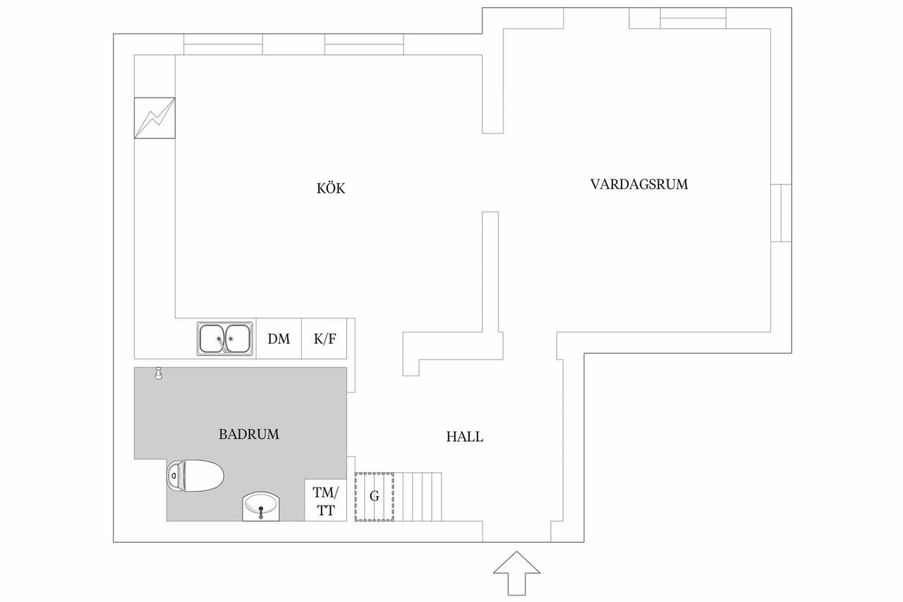 Floor plan for Spekebergsgatan 12
