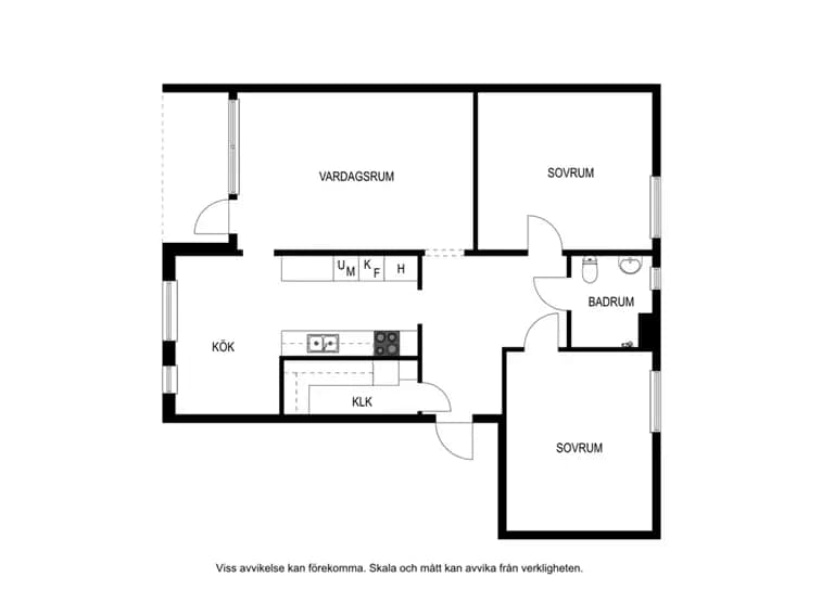 Planritning för Ringduvegatan 105