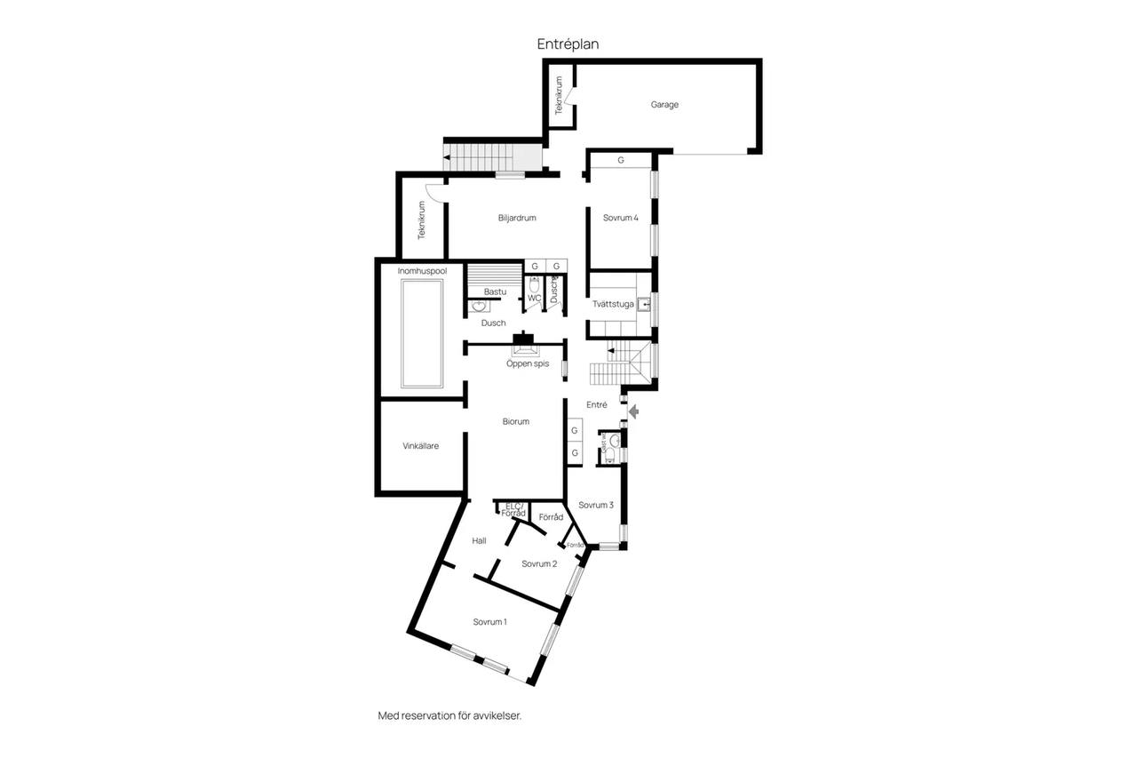 Floor plan for Strandpromenaden 71