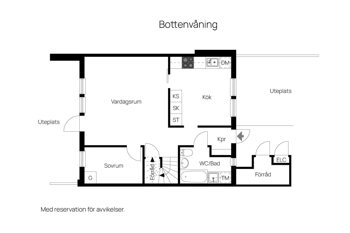 Floor plan for Gundas gata 180