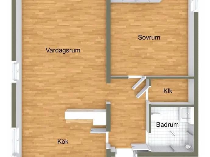 Planritning för Mariekällgatan 40