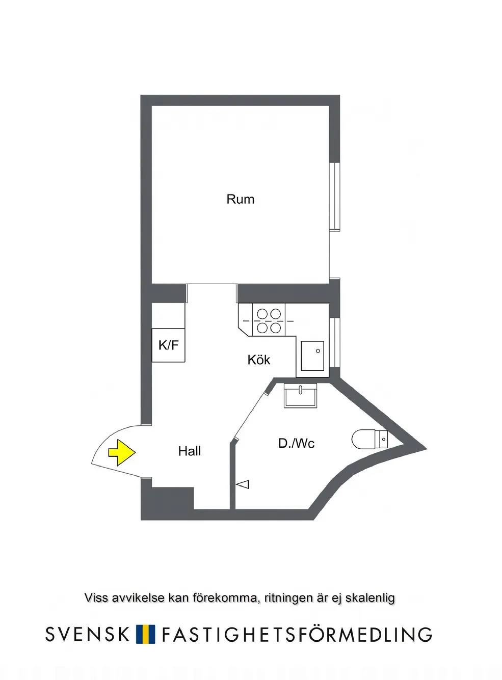 Planritning för Gambrinusgatan 2