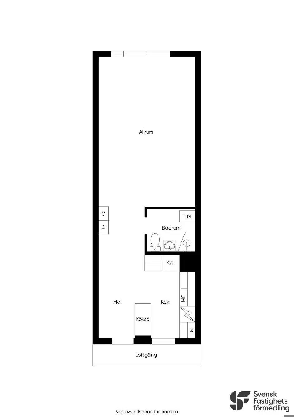 Floor plan for Flisavägen 44