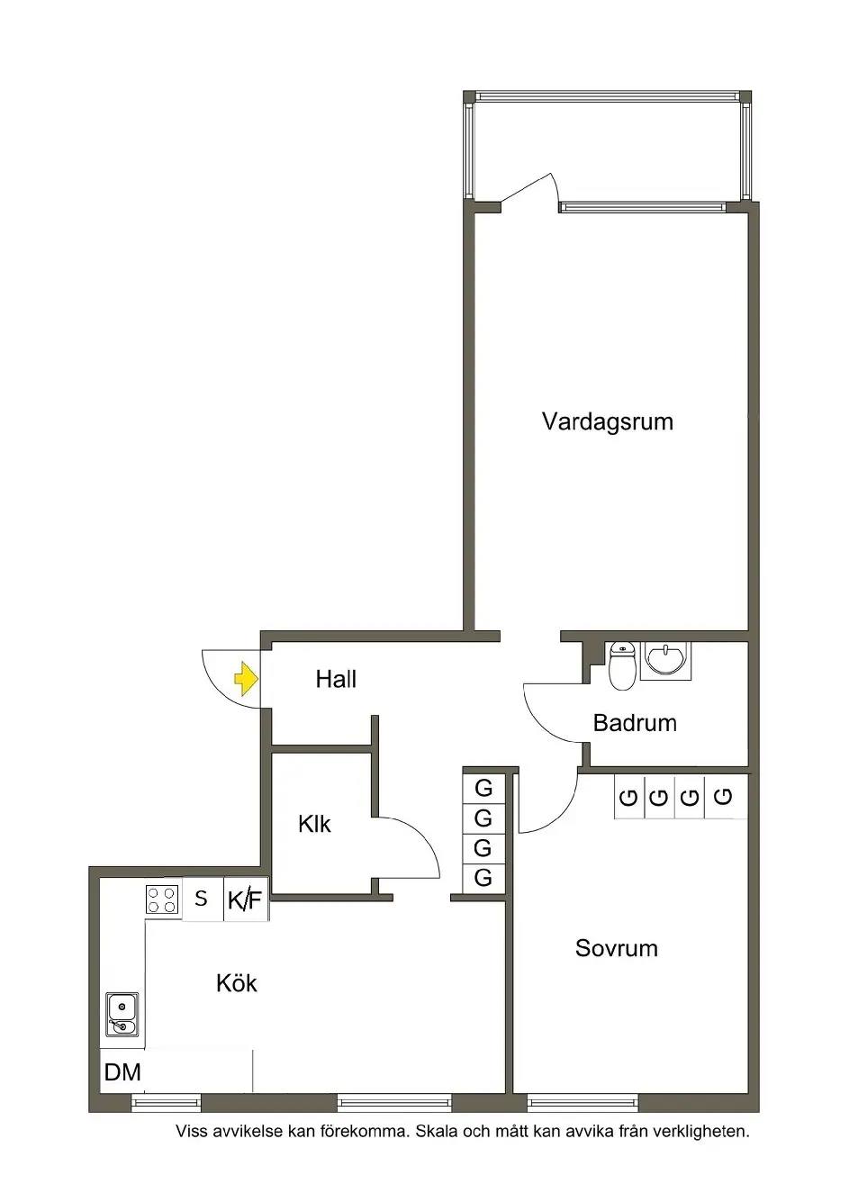Floor plan for Sågstuvägen 29