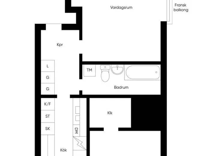 Floor plan for Frihetsvägen 35