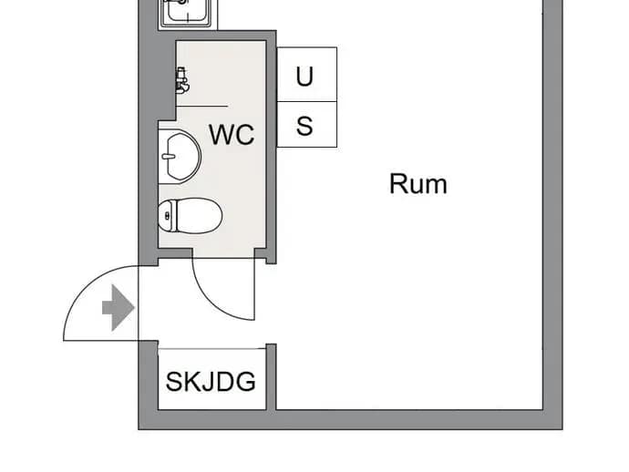 Floor plan for Axvägen 7