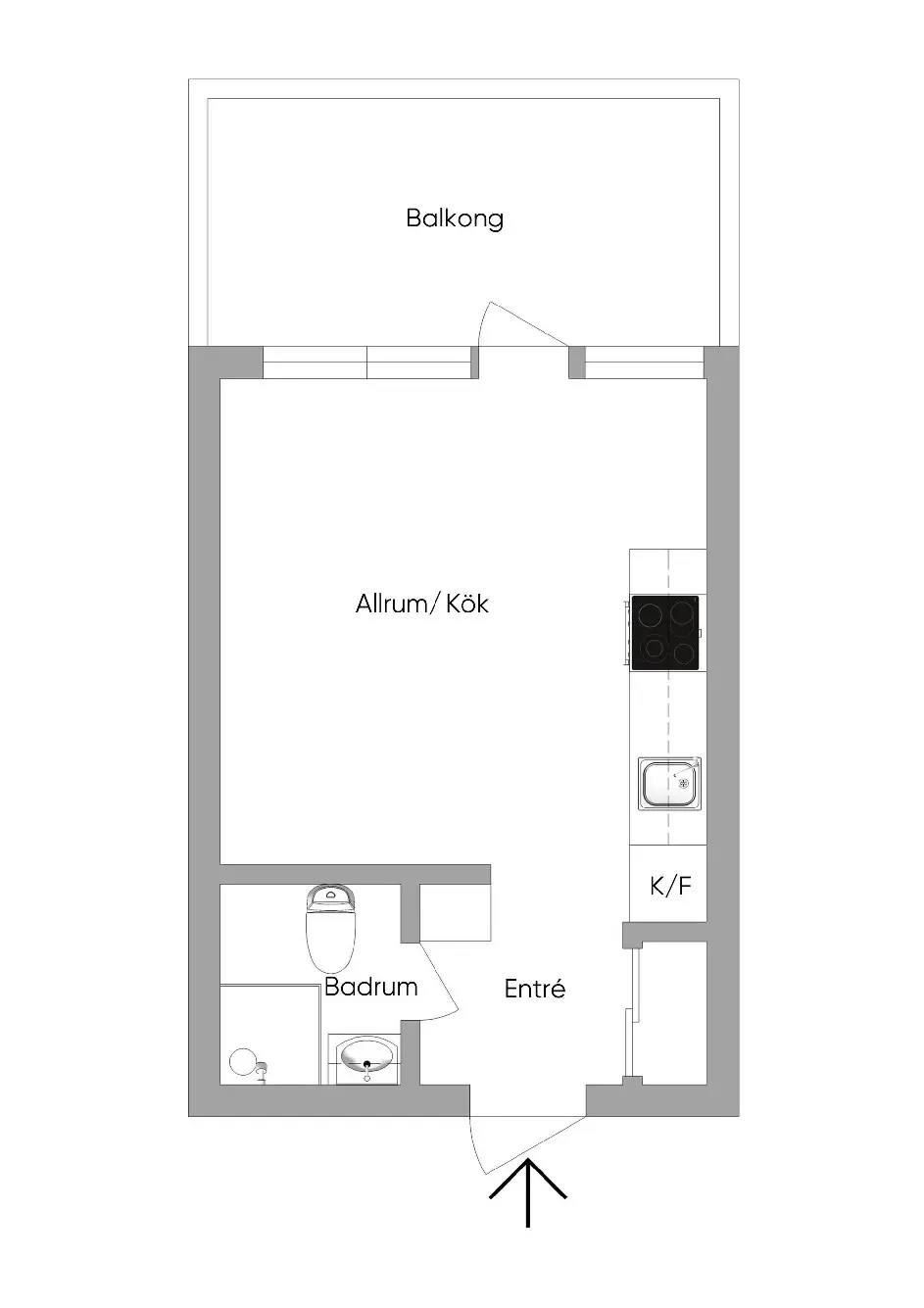 Floor plan for Floragatan 6