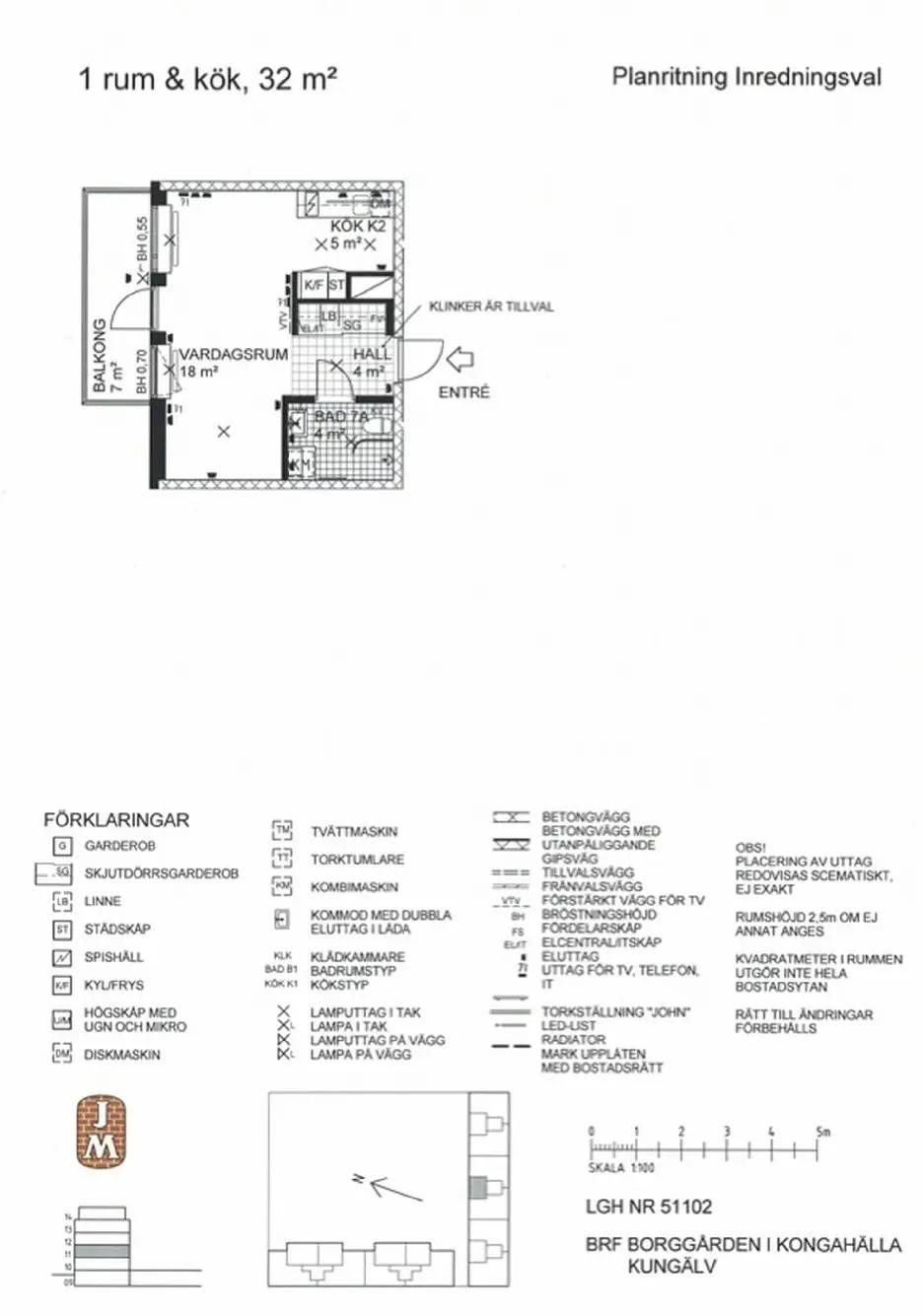 Floor plan for Vendergatan 3