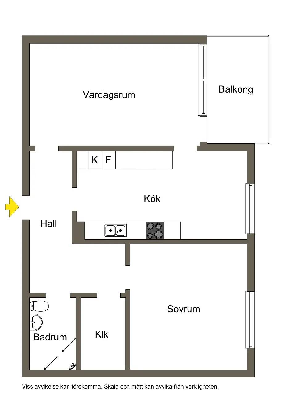 Planritning för Sågstuvägen 40