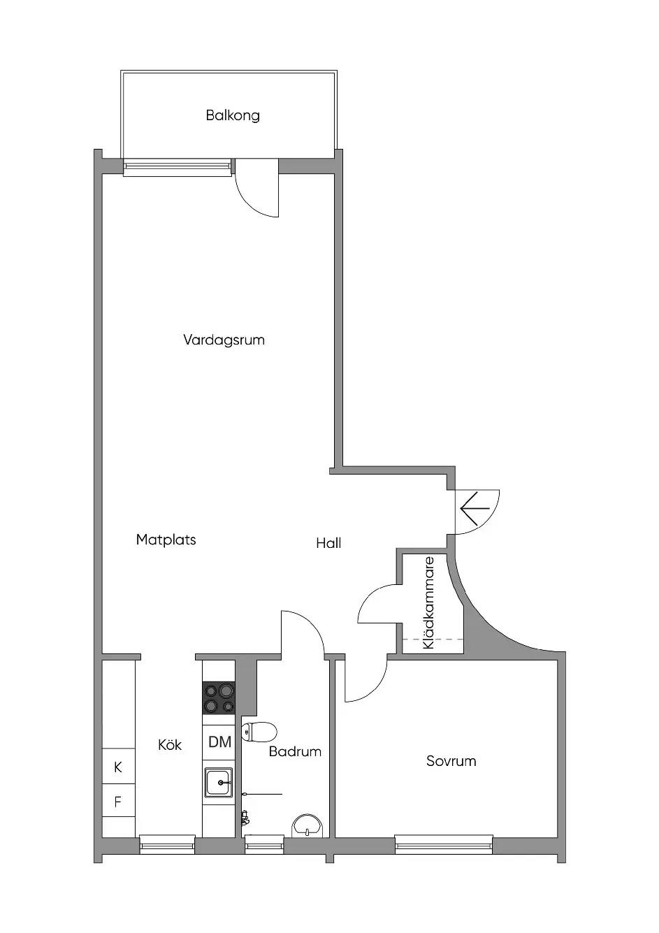 Floor plan for Trollesundsvägen 167