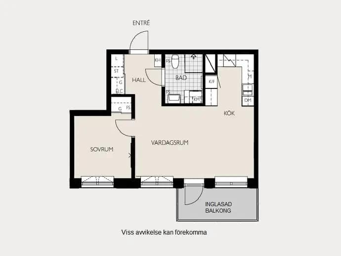 Floor plan for Kopparvägen 5
