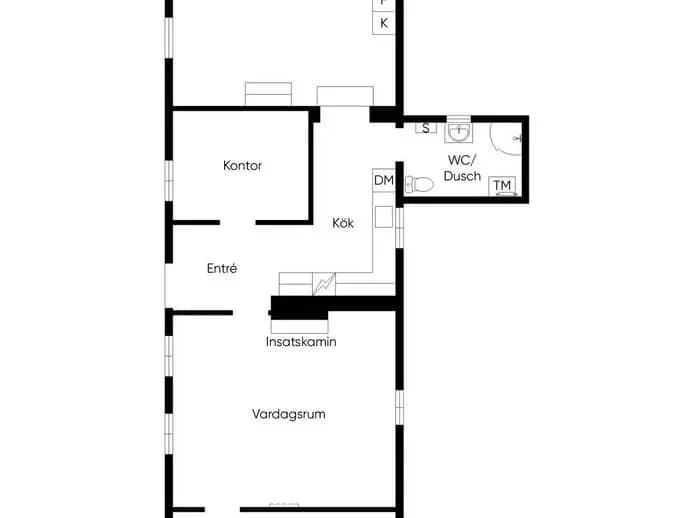 Floor plan for Fleringe Hau 181