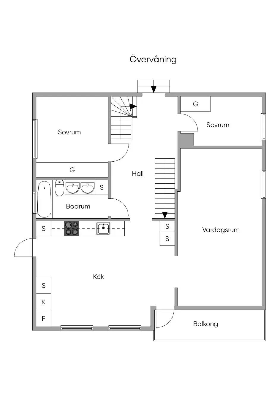 Planritning för Toreby mosse 520
