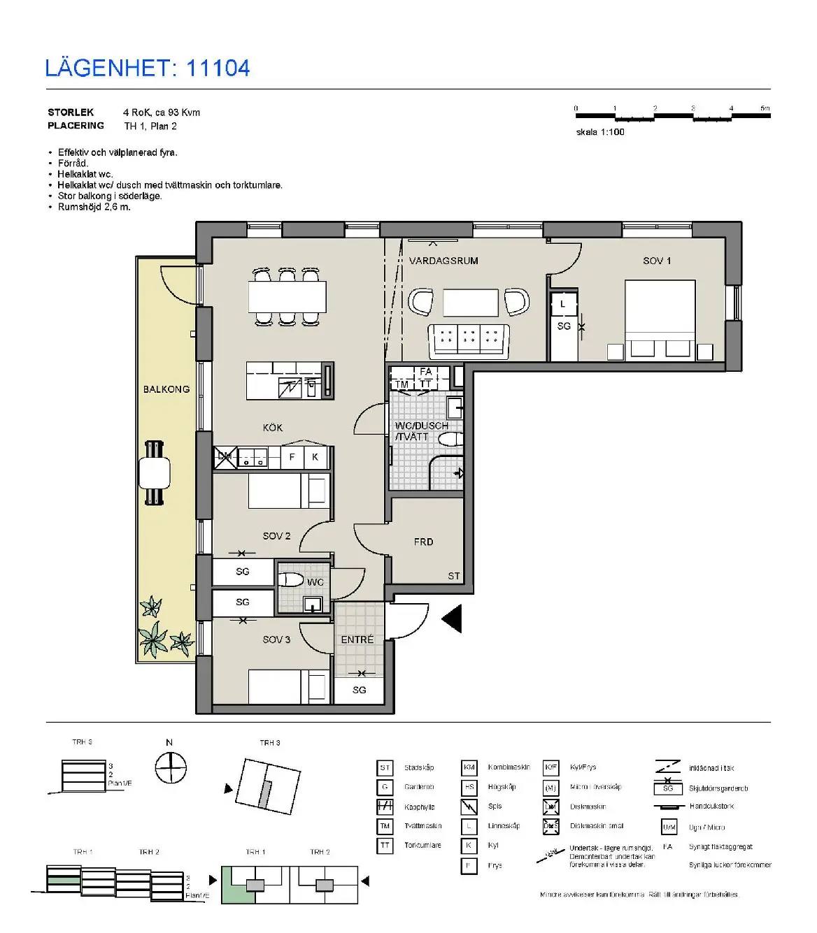 Floor plan for Vardövägen 71