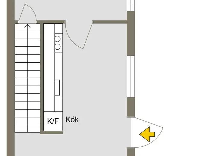 Planritning för Ljungvägen 11C