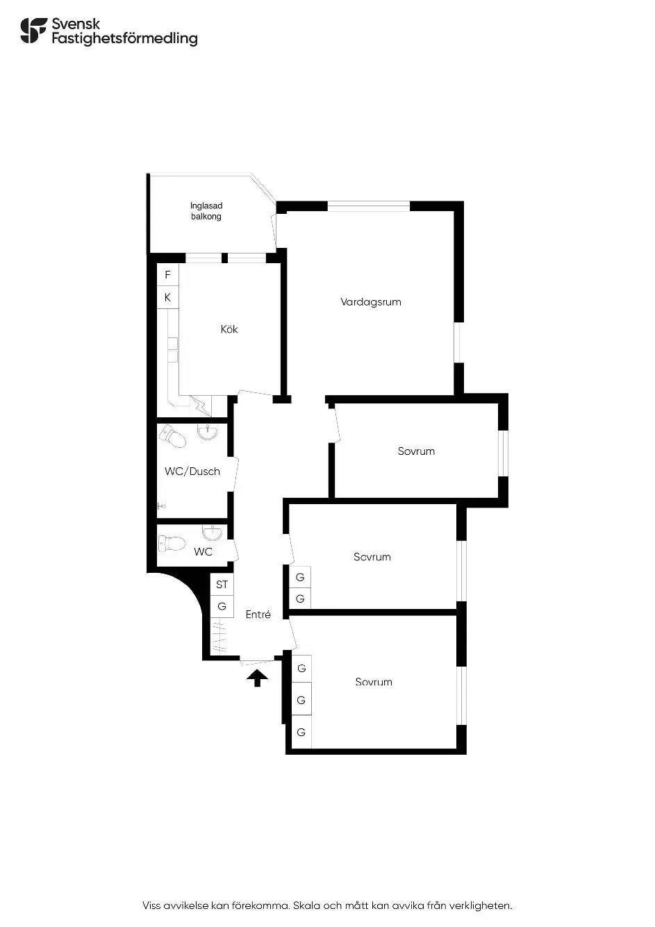 Planritning för S:t Persgatan 37