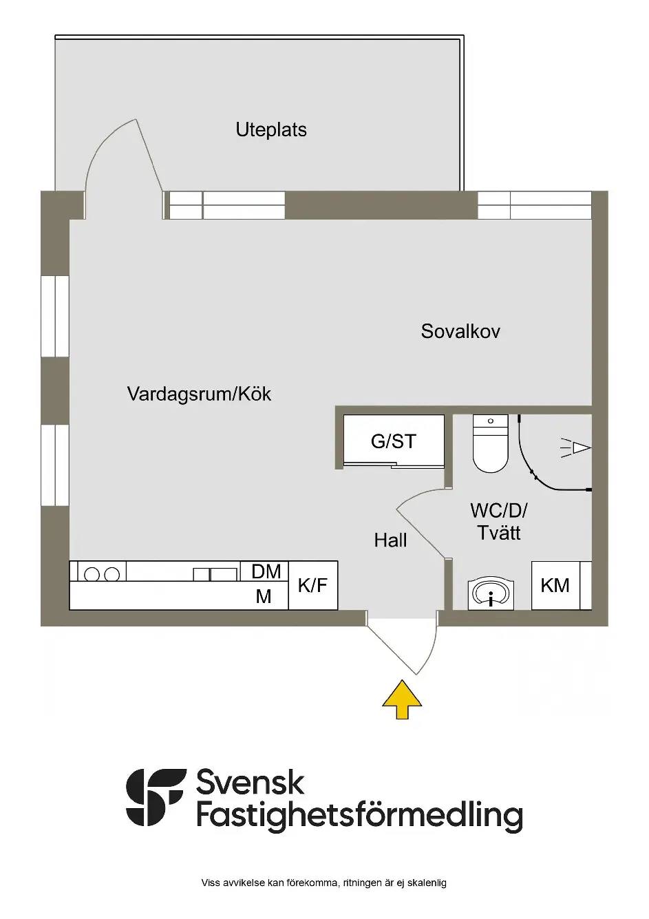 Planritning för Granängsvägen 2D