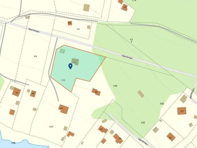 Floor plan for Vågsnäsvägen 249