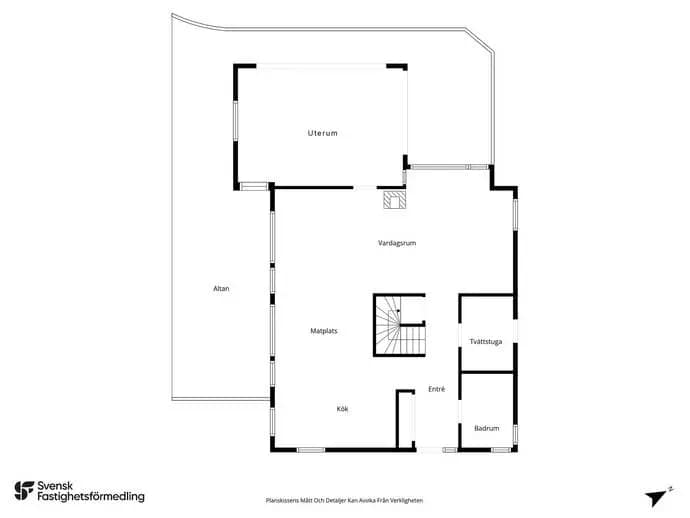 Floor plan for Stavstigen 3