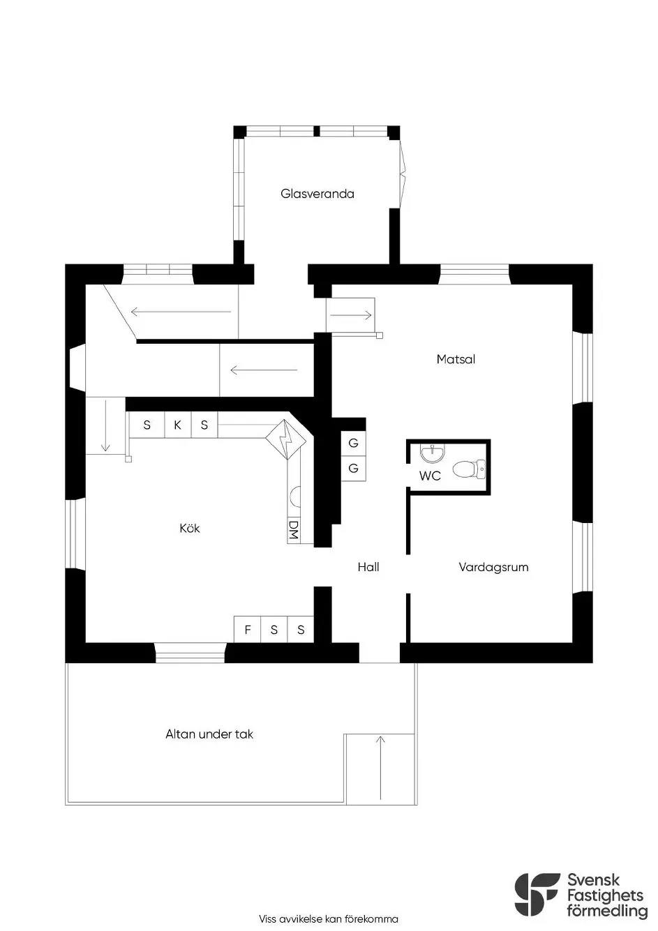 Floor plan for Harkievägen 22