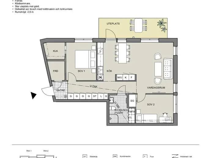 Floor plan for Vega Allé 116
