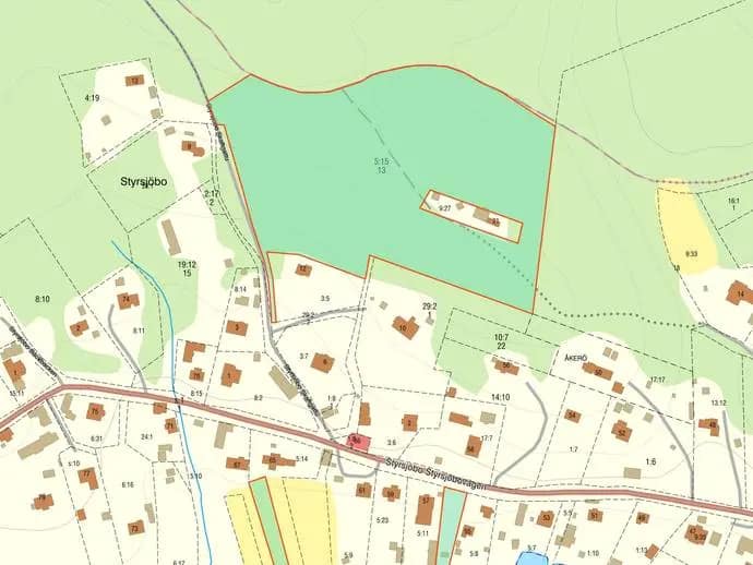 Floor plan for Prel. Styrsjöbo Skaftgattu