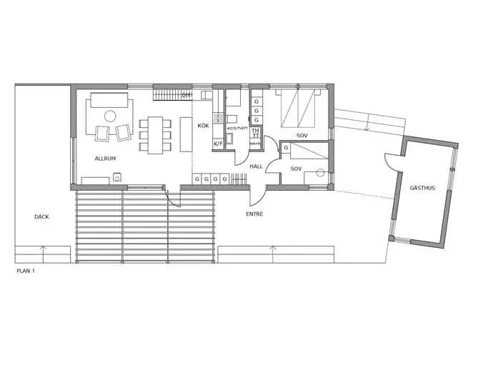 Planritning för Törnbotten 113