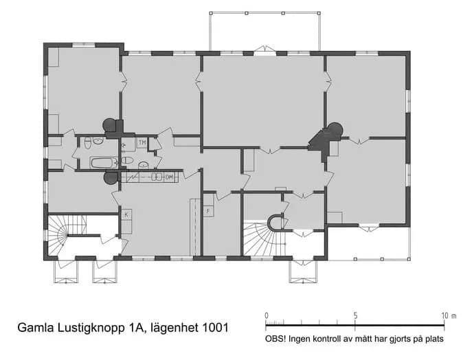 Floor plan for Gamla Lustigknopp 1A