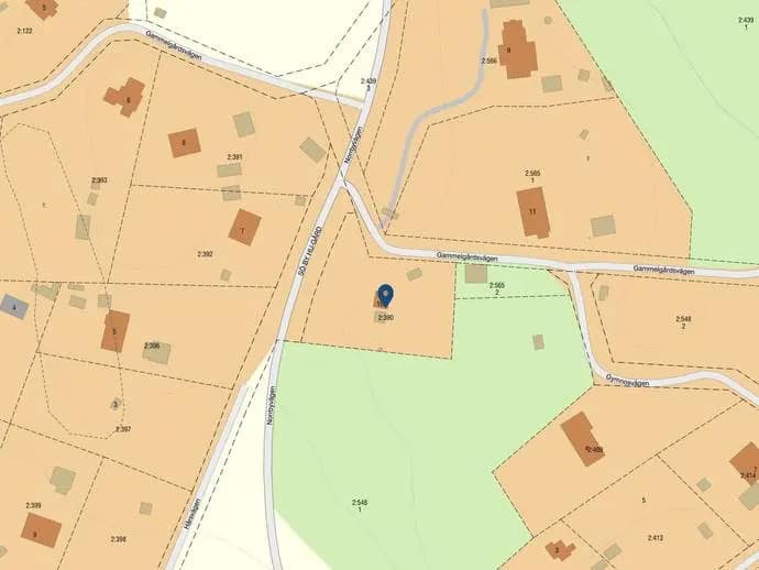 Floor plan for Gammelgårdsvägen 10